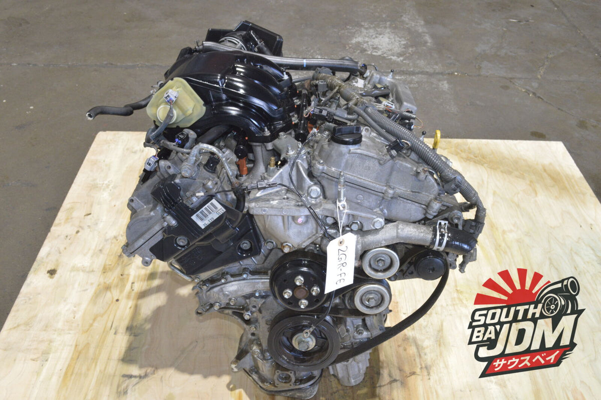 JDM Toyota Highlander 2008-2016 Sienna 2007-2016 V6 3.5L Motor 2GR-FE OEM Sin enfriador de aceite Comprobado de compresión