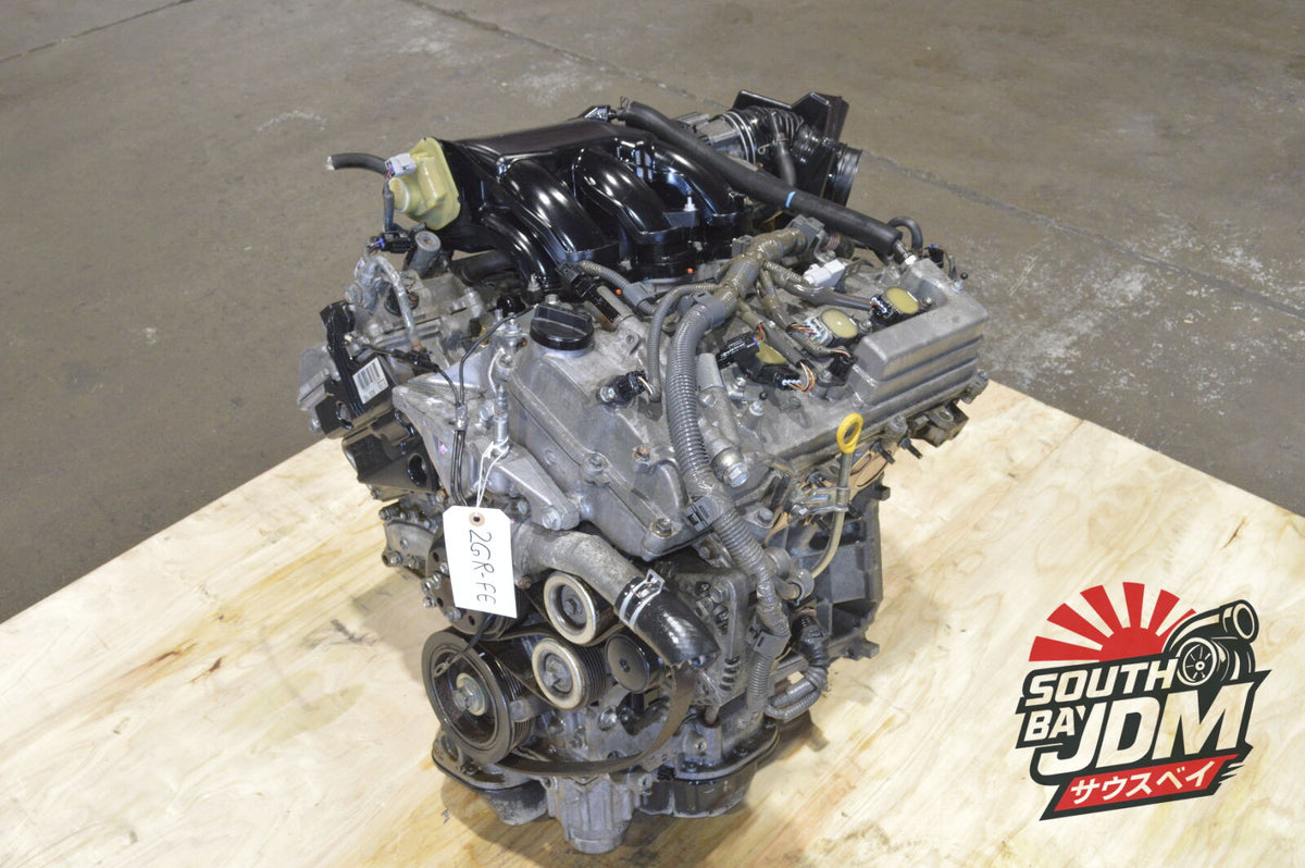 JDM Toyota Highlander 2008-2016 Sienna 2007-2016 V6 3.5L Motor 2GR-FE OEM Sin enfriador de aceite Comprobado de compresión